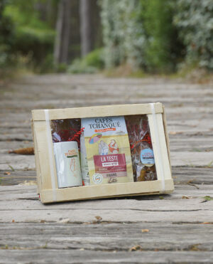 Bourriche Cafés Tchanqué - Cadeau personnalisable